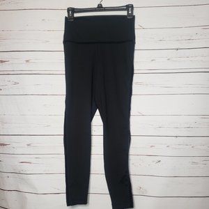 Nike Dri-Fit Black Velvet Trim Leggings